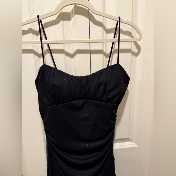 Ruby Rox Vintage Y2K Ruched Asymmetric Grunge Fairy PromMade in USA Midi Dress,M - Picture 10 of 12